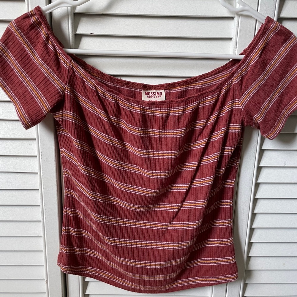 Striped Crop Top
